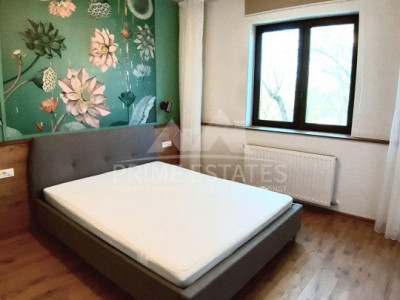 2 rooms for rent with central heating Barbu Vacarescu - Verdi Lake - Bucharest